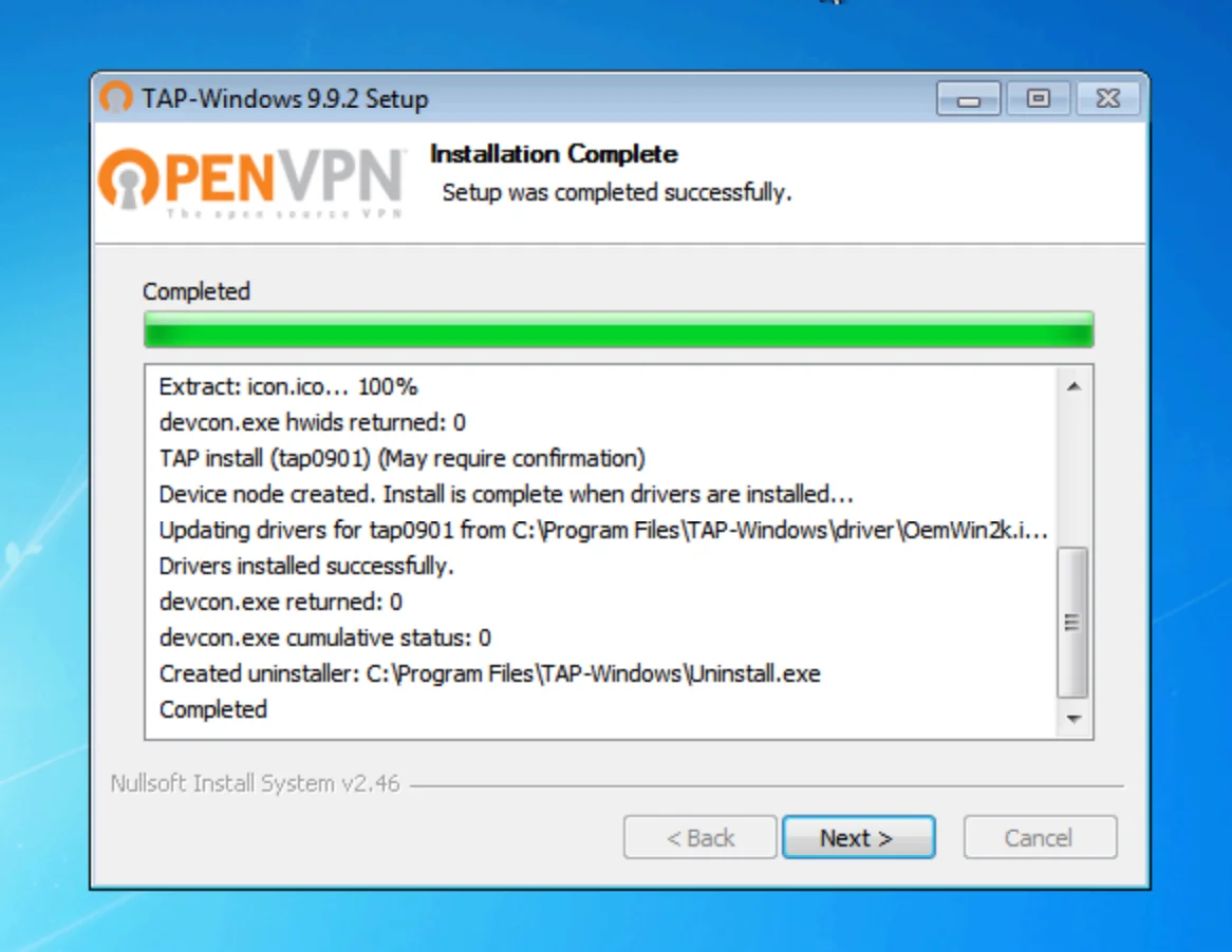 configuration-of-open-vpn-on-windows7-sp1