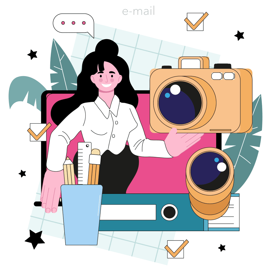 Content illustration
