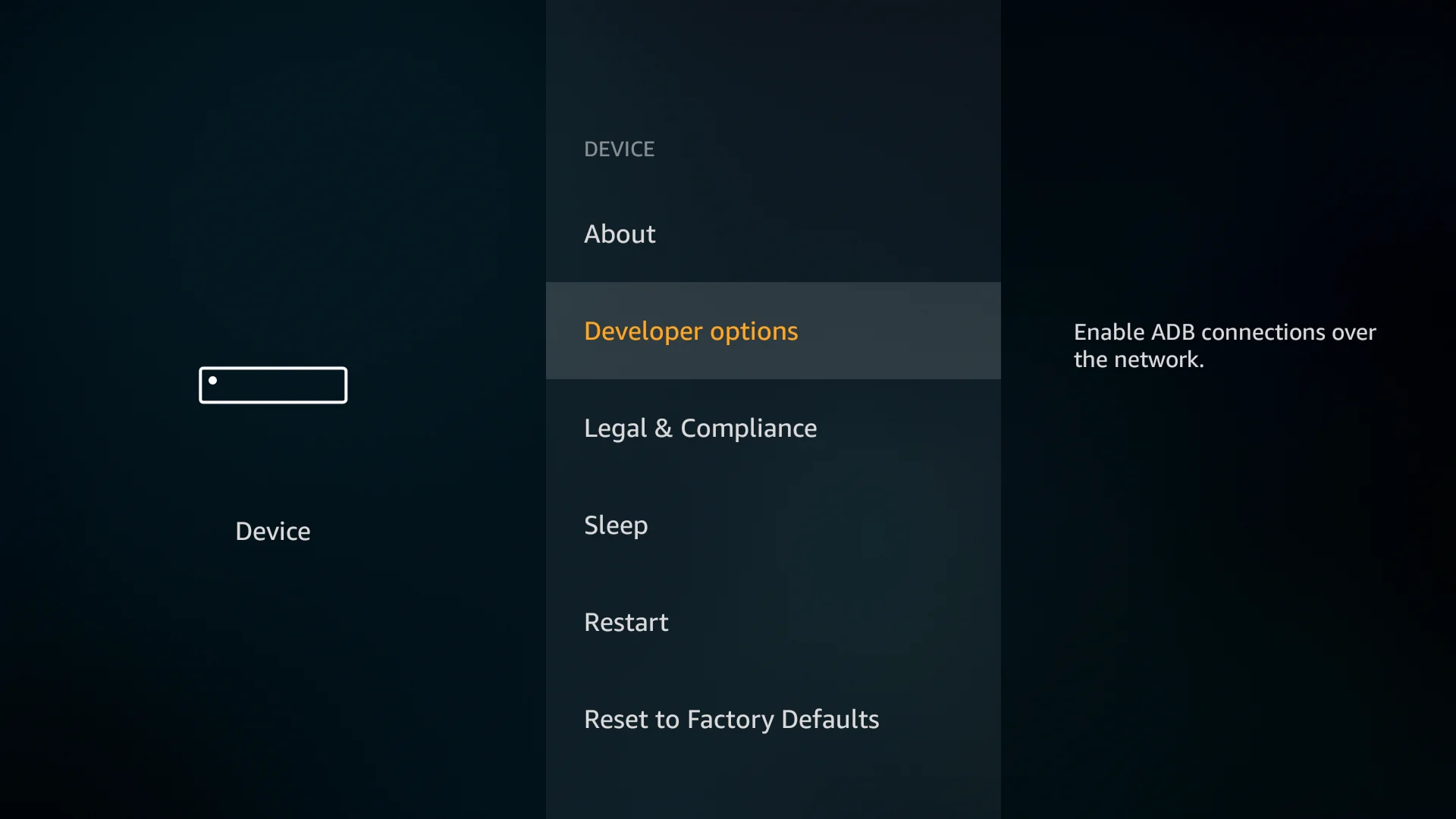 Update your Fire TV firmware to the latest version