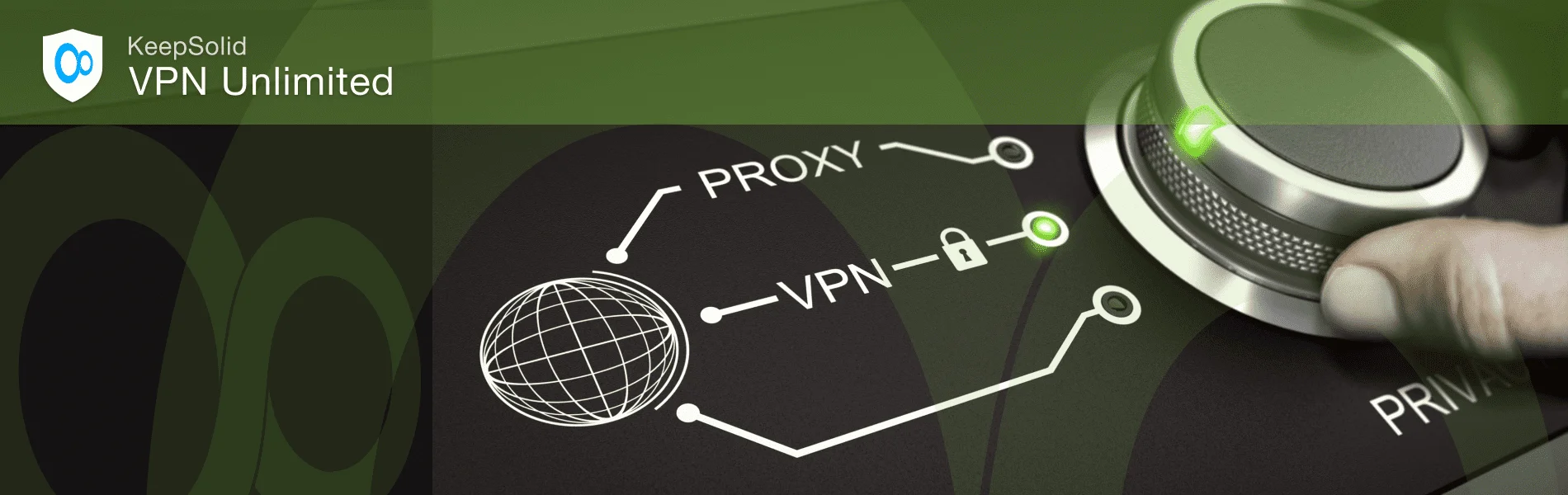 Man selecting a secure VPN connection - difference between anonymous VPN vs Proxy