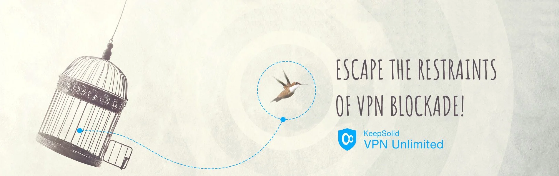 Looking to unblock VPN, little birds escape out of birdcage