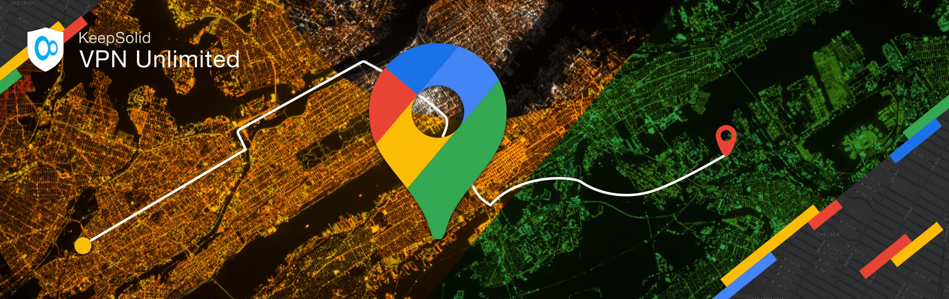 Google Maps: Manhattan, New York City, United States