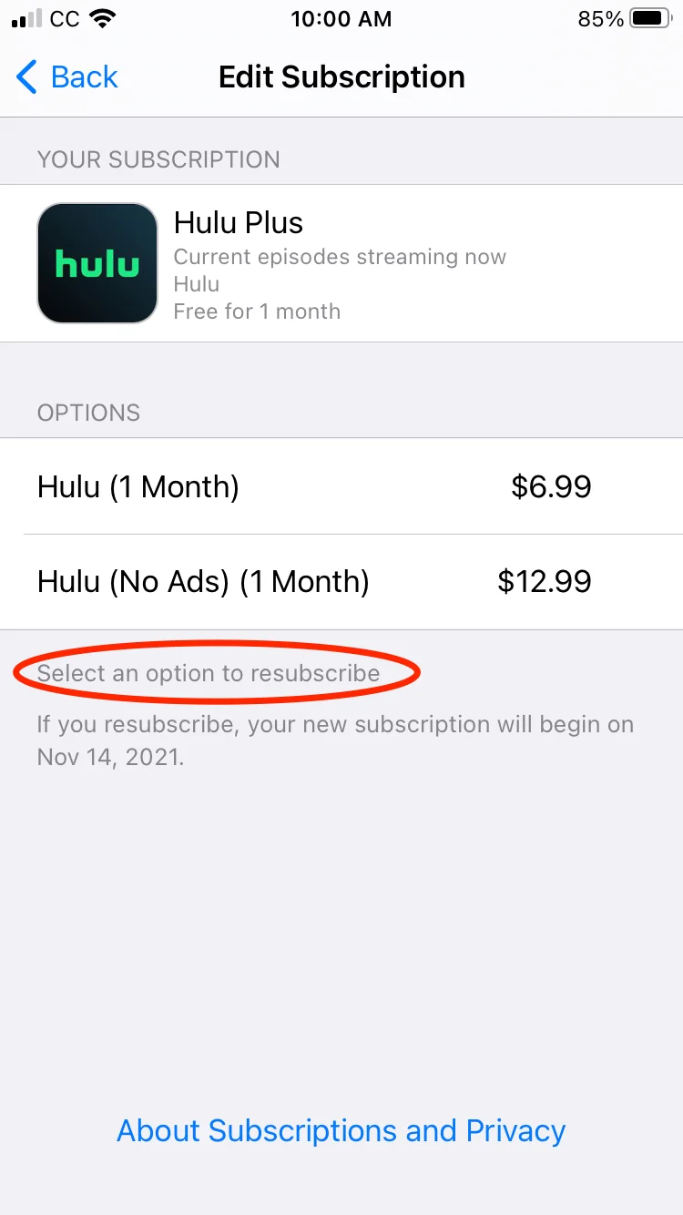 Как отменить подписку Hulu на iOS и Android - VPN Unlimited