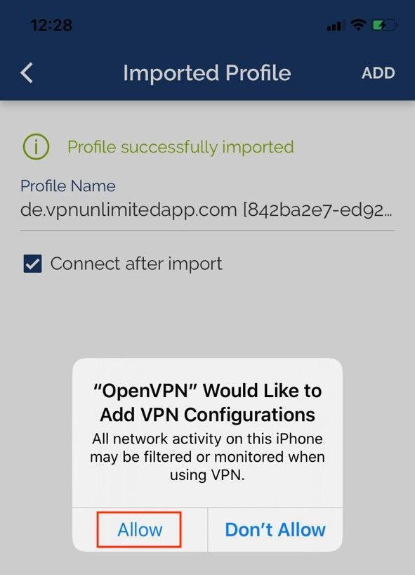 OpenVPN® guide for all iOS devices - VPN Unlimited